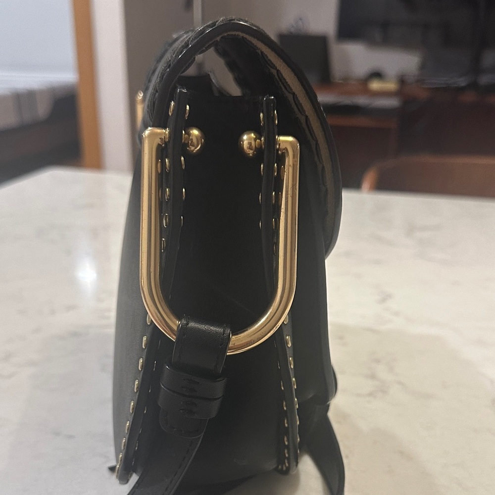 Chloe Black Leather Crossbody Bag - Picture 3 of 15